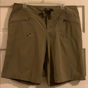 Athleta Swim Shorts Khaki 14